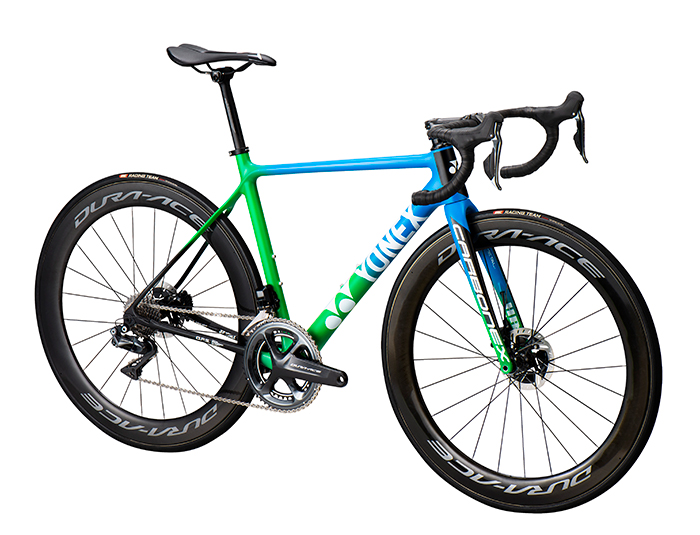 国産高剛性軽量フレームCARBONEX HR にディスクブレーキ仕様が登場