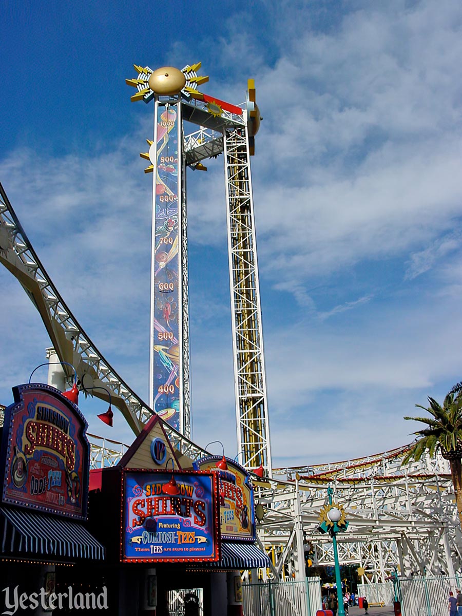 Yesterland: Maliboomer at Paradise Pier