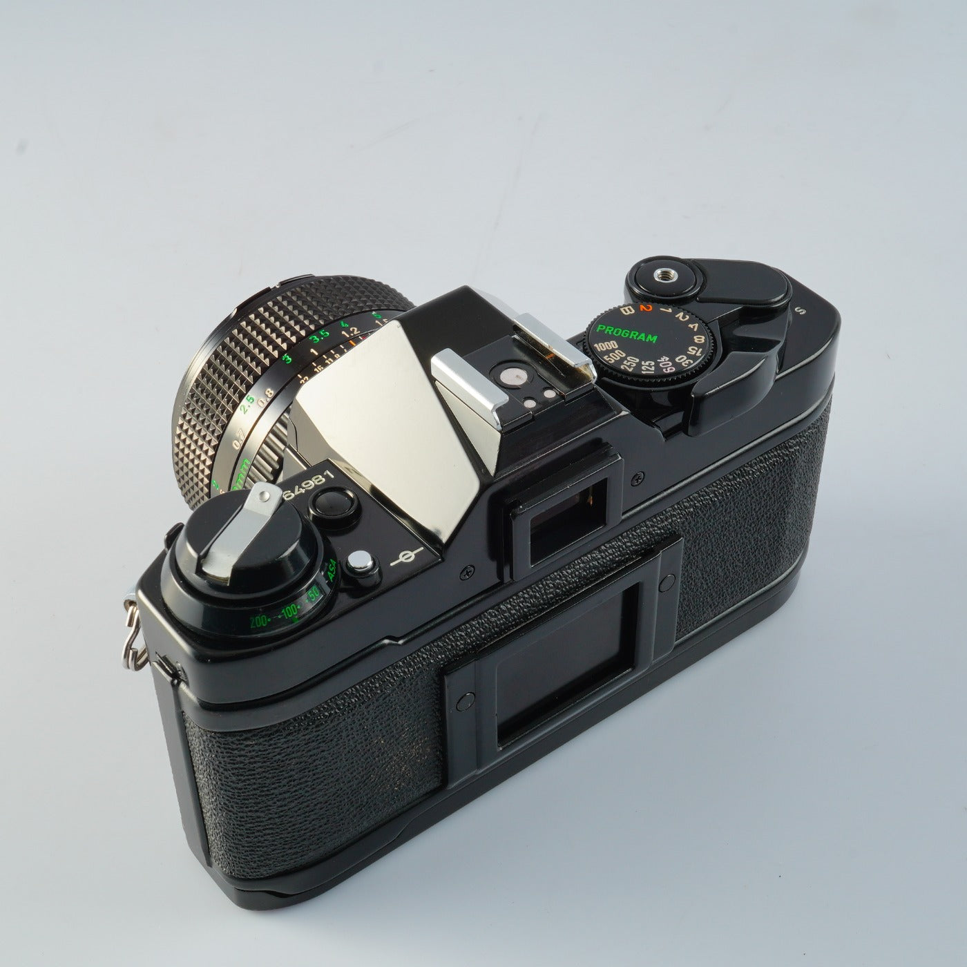 CLA'd】 Canon AE-1 Program Black + NEW FD 50mm F/1.4 MF フィルム