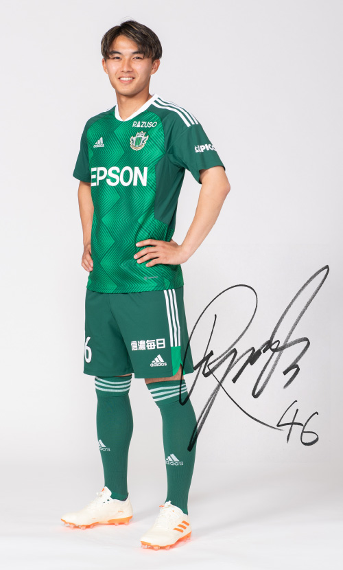 安永 玲央 | 松本山雅FC オフィシャルサイト｜Matsumoto Yamaga F.C.