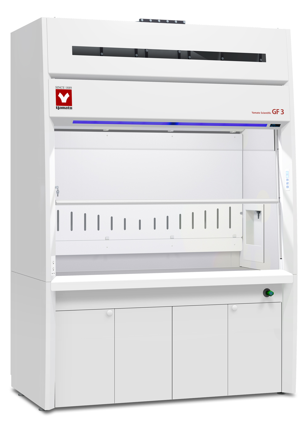 ヒュームフードGFシリーズ 湿式排ガス処理装置搭載型（GF3C-15SN