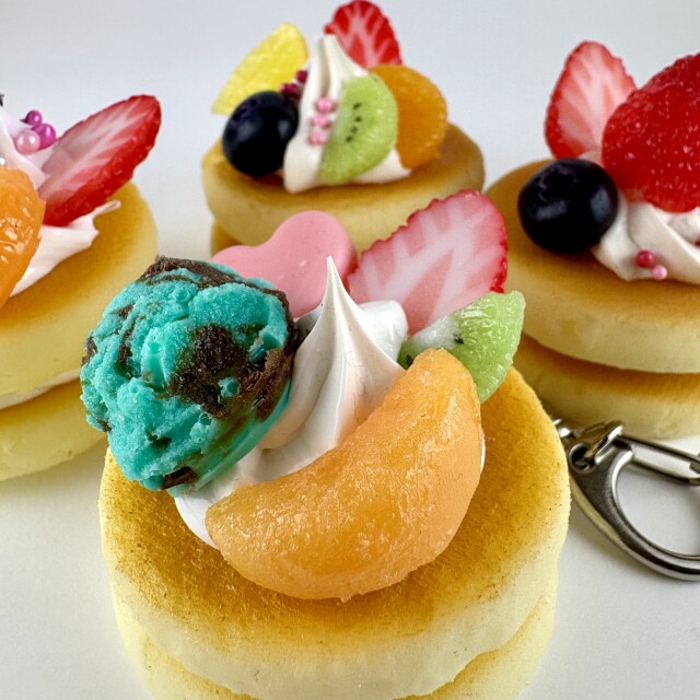 ホットケーキチャーム 食品サンプル体験の大和サンプル製作所