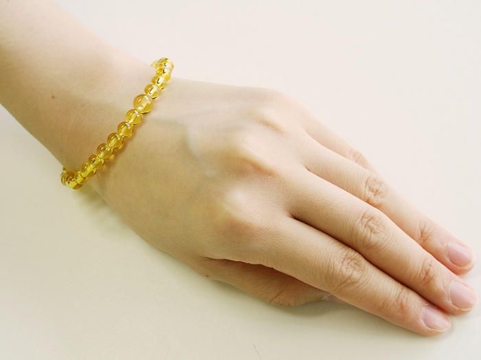 黄水晶6mmブレス共仕立 お数珠の安田念珠店へ｜総本山御用達 安田念珠
