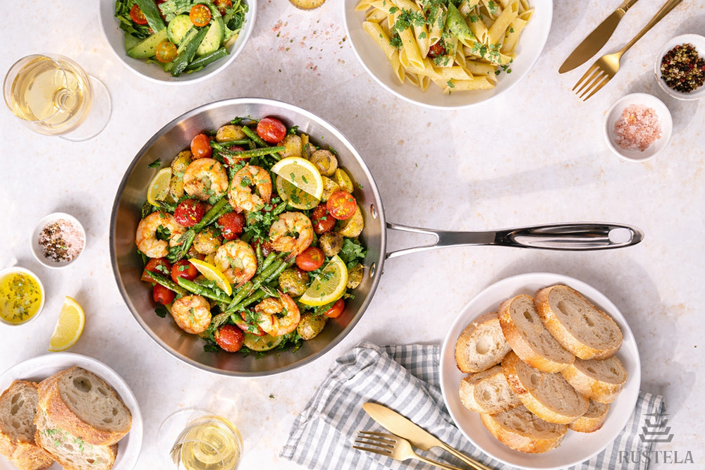 IH対応のステンレスフライパン