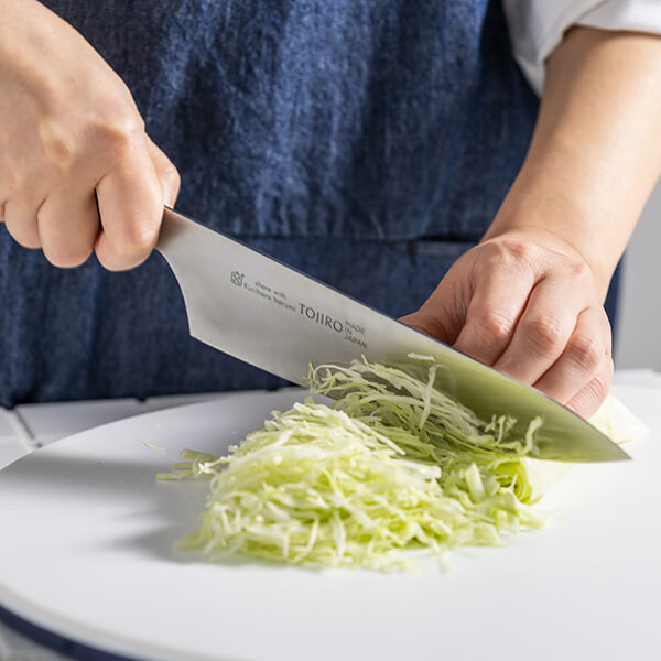 ゆとりの空間×TOJIRO PRO複合材ぶどう柄キッチンナイフ L｜包丁