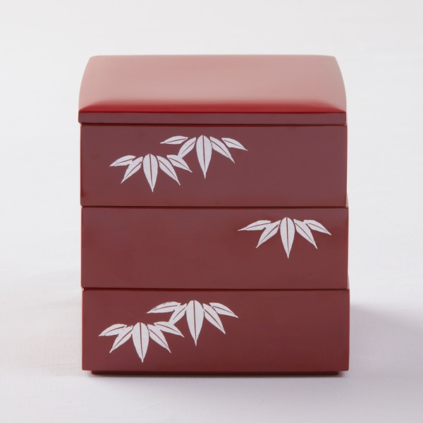 笹 三段重｜SALE（食器）｜料理家 栗原はるみ レシピ・オンライン