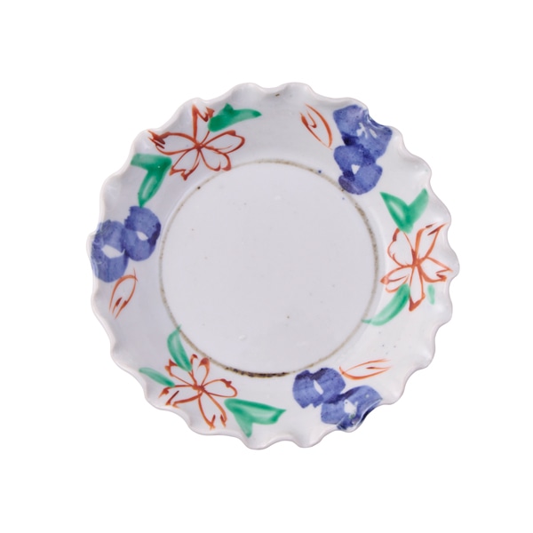 WEB限定】中尾万作 桜輪花皿 5寸｜作家もの｜料理家 栗原はるみ レシピ