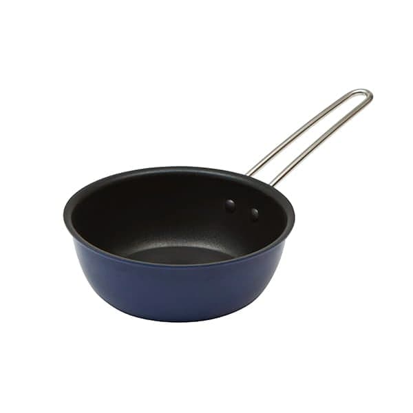 直火専用 深型フライパン 20cm ネイビー｜フライパン・フライパン