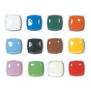 七宝絵の具 不透明セット 100g 12色セットV | ゆめ画材