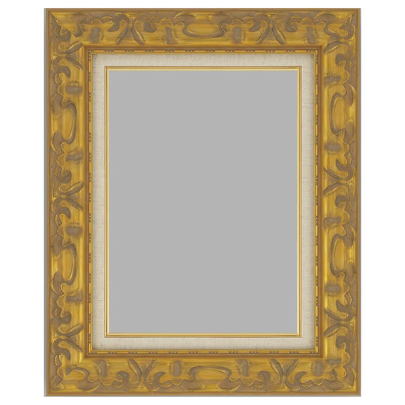 ゴールドフレーム クラシック アンティーク 油彩額縁 F10 ガラスなし