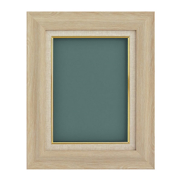 油彩額 アビエス F4 ナチュラル アクリルカバー付 | ゆめ画材