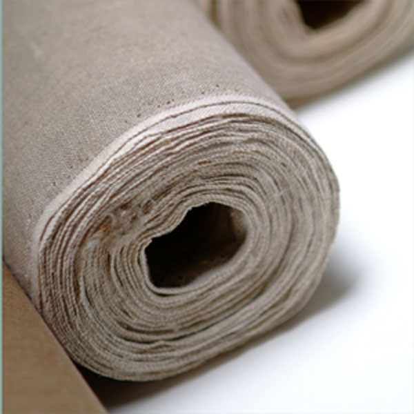 Aライン ロールキャンバス AD 麻100％ 中目 145cm×10m （布のみ
