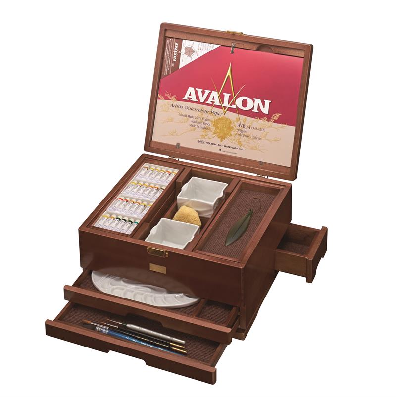 ホルベイン アニバーサリー 透明水彩 115色セット ＋本瑠璃