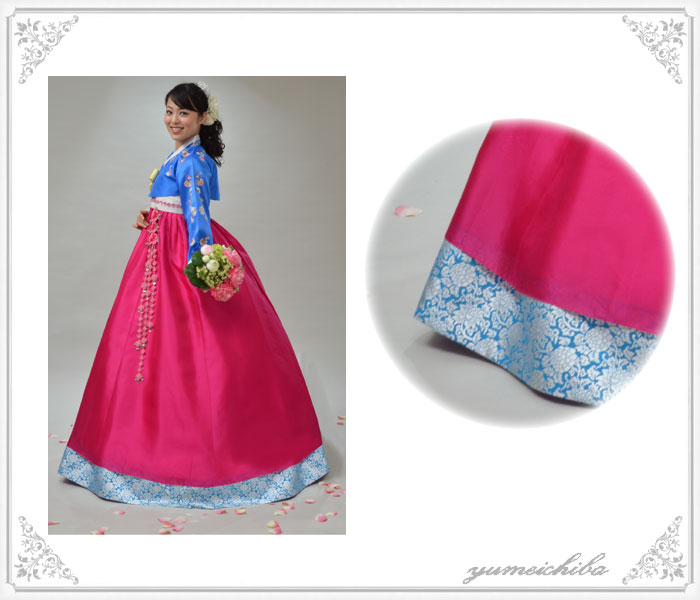 i-s103c115-お色直し用チマチョゴリ-サイズ-身長165～175cmバスト80