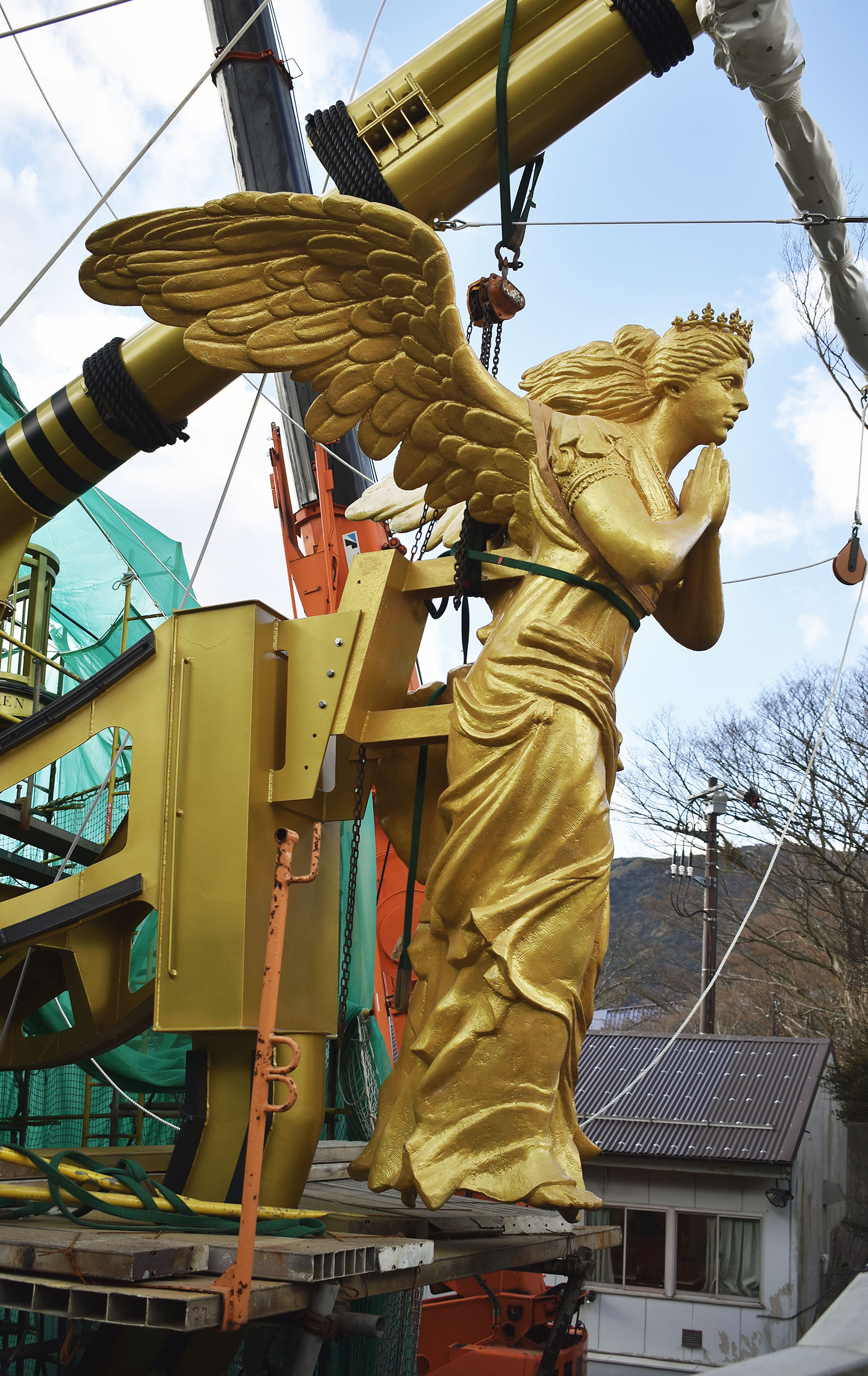 モニュメント：蘆ノ湖海賊船・船首像｜造形室ENDO