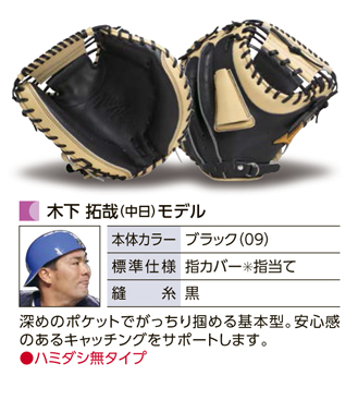 ミズノプロ・ミットオーダー（硬式）