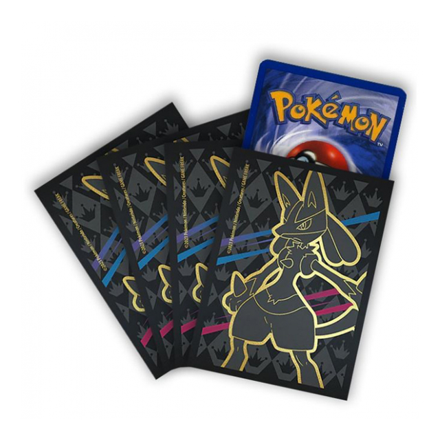 海外限定 ポケモンカードゲーム デッキシールド スリーブ ルカリオ