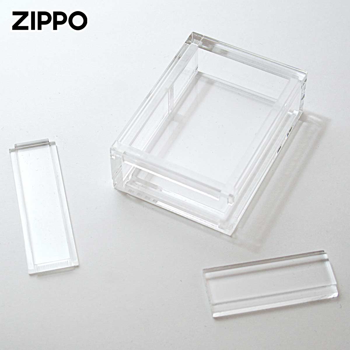 Zippo ジッポー ディスプレイケース アクリルブロック コレクターズ