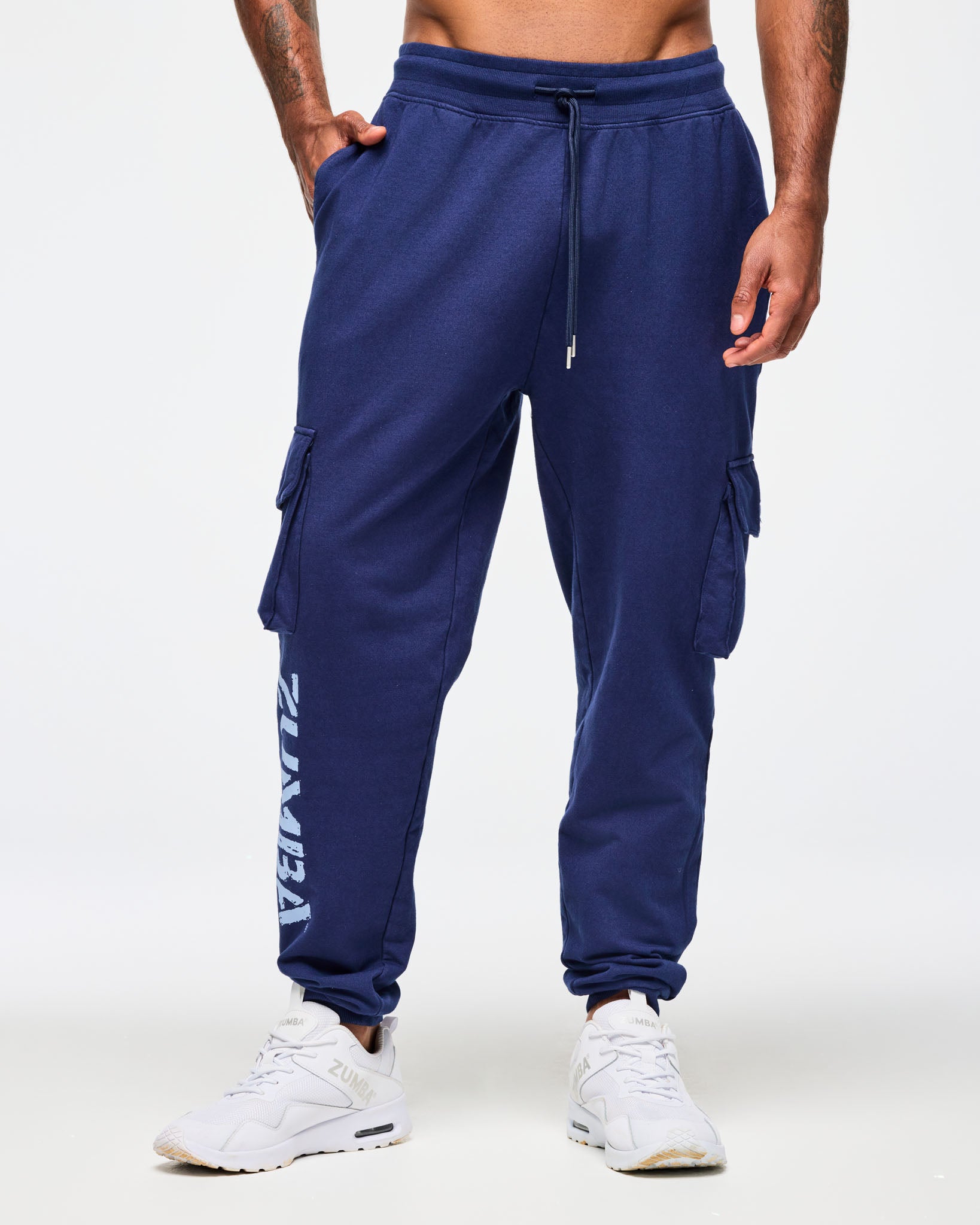 Blue Jean Men's Knit Denim Cargo Pants – Zumba Wear | STRONG iD