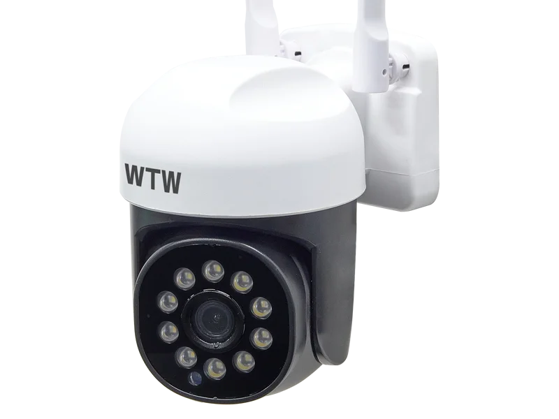 防犯カメラ WIFI PTZ 防犯灯カメラ WTW-IPW2265T【WTW 塚本無線】
