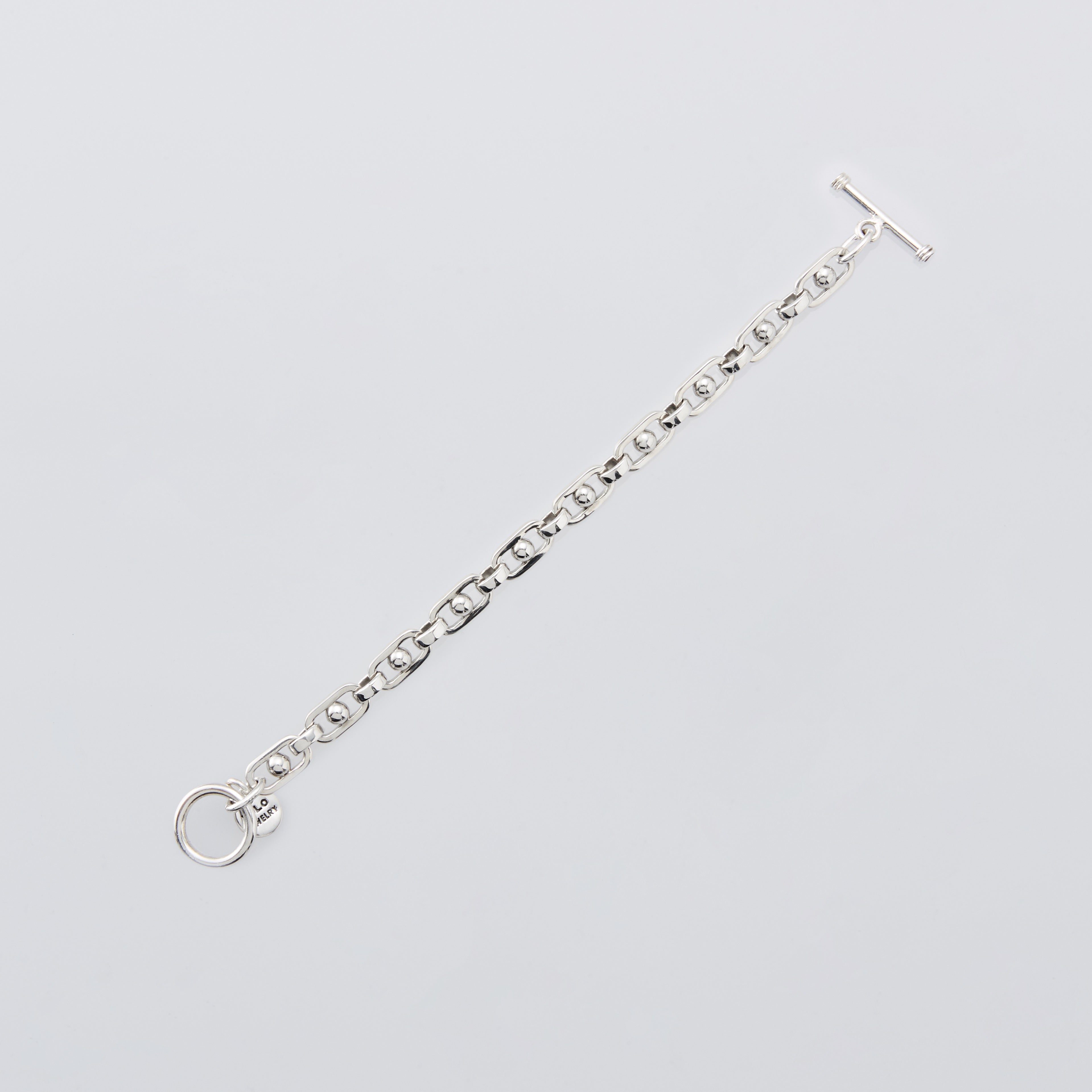 Ball Link Bracelet -8mm- – XOLO JEWELRY