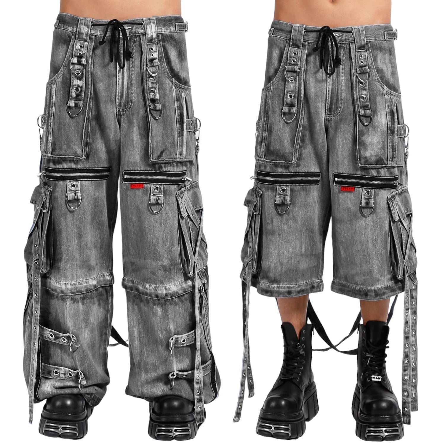 TRIPP NYC（トリップニューヨークシティ）//X-STRAP PANT FOG WASH