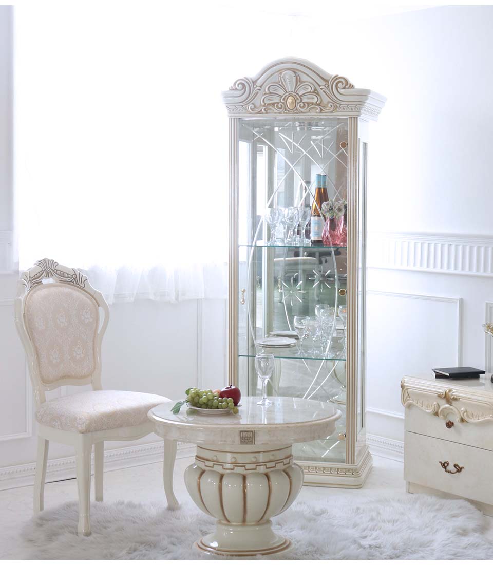 高級イタリア家具 レオナルド(REONARD) スリムショーケース