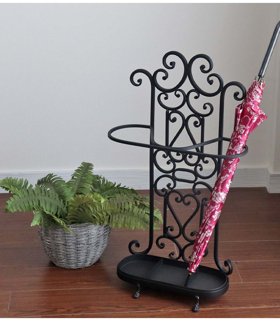 アンティーク調 スリムアイアン傘立て(アンブレラスタンド)｜Y-KAGU