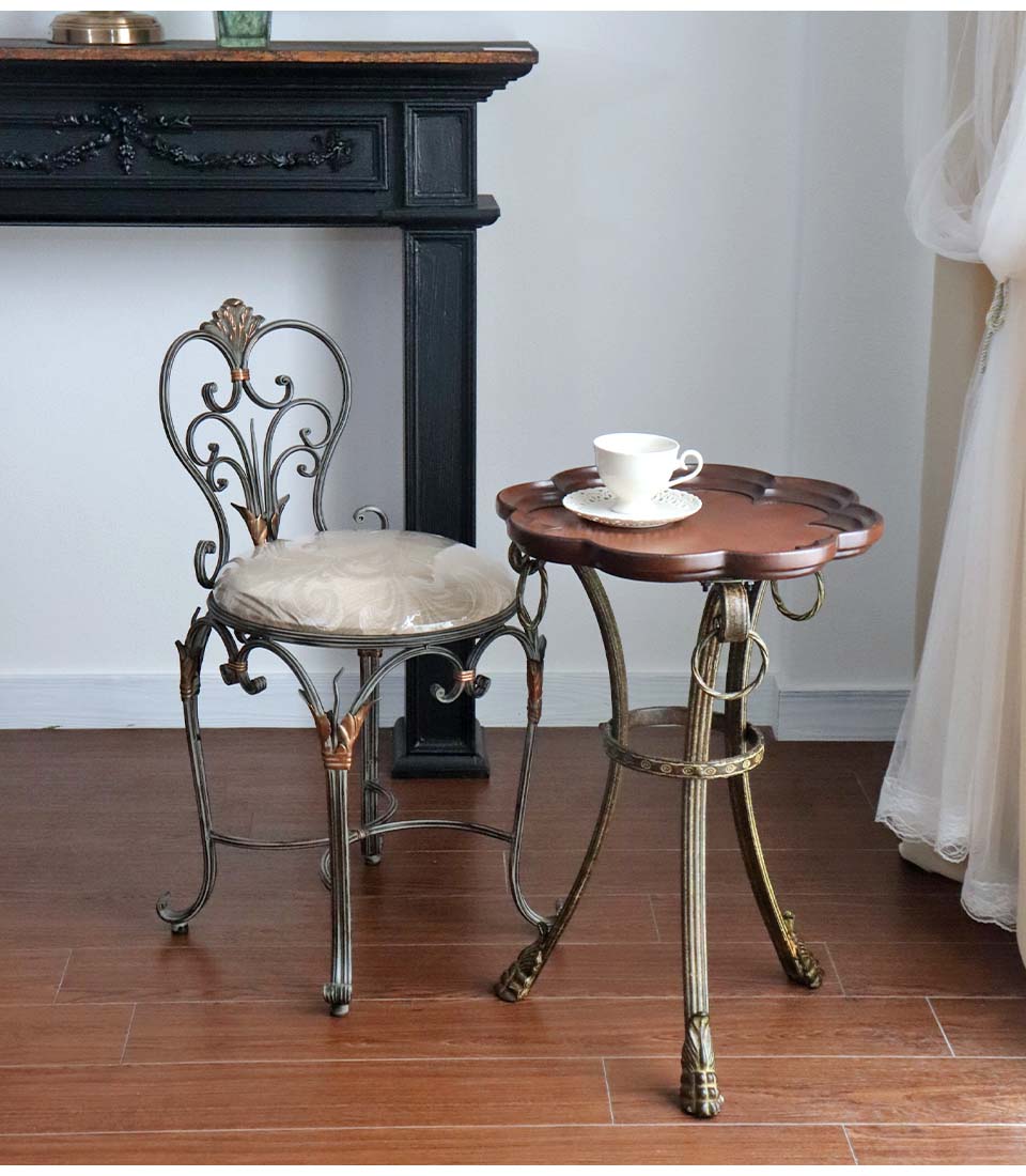 アンティーク調 木製 サイドテーブル コーヒーテーブル｜Y-KAGU(輸入