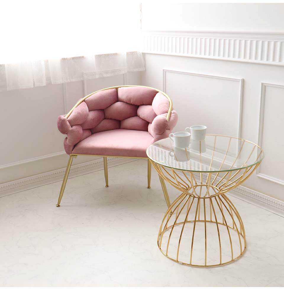 サイドテーブル ソファテーブル アイアン ゴールド おしゃれ モダン 金