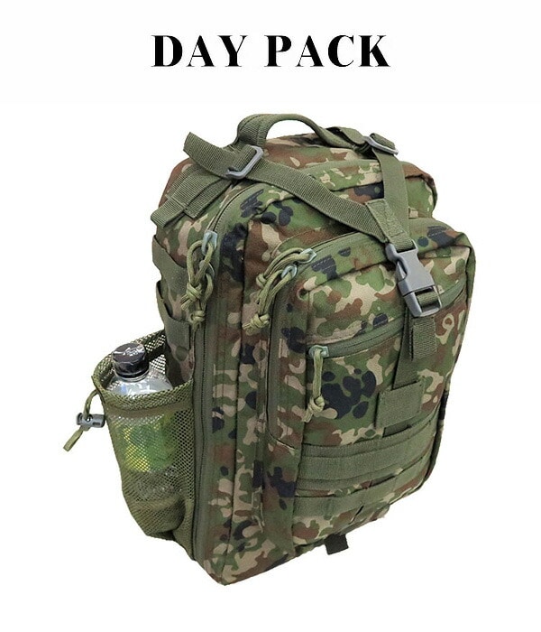 販売終了】DAY PACK 迷彩リュック バックパック 7185 戦人 senjin