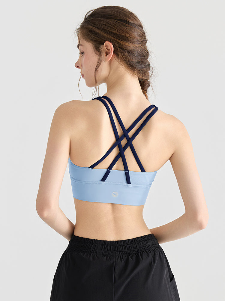 スポーツブラ バックダブルクロス 背中見せ