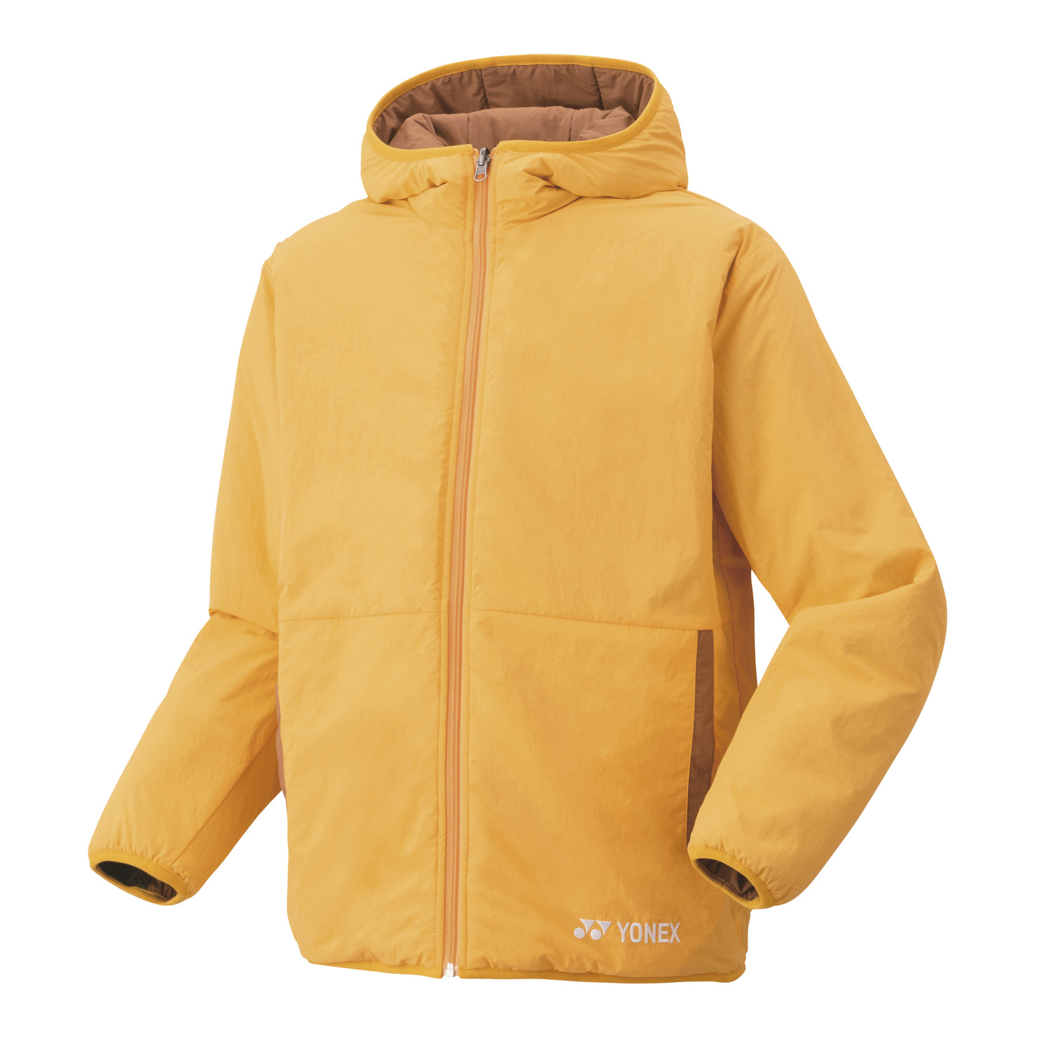 YONEX フード付きジャケット イエロー グリーンOサイズ