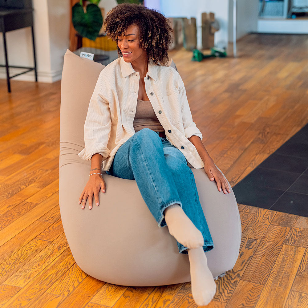 引き取り限定】Yogibo Max ペールブルー 引き取り限定】Yogibo Max