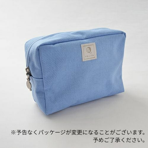 クリアポケットポーチ スモーキーブルー | よーじやオンラインショップ