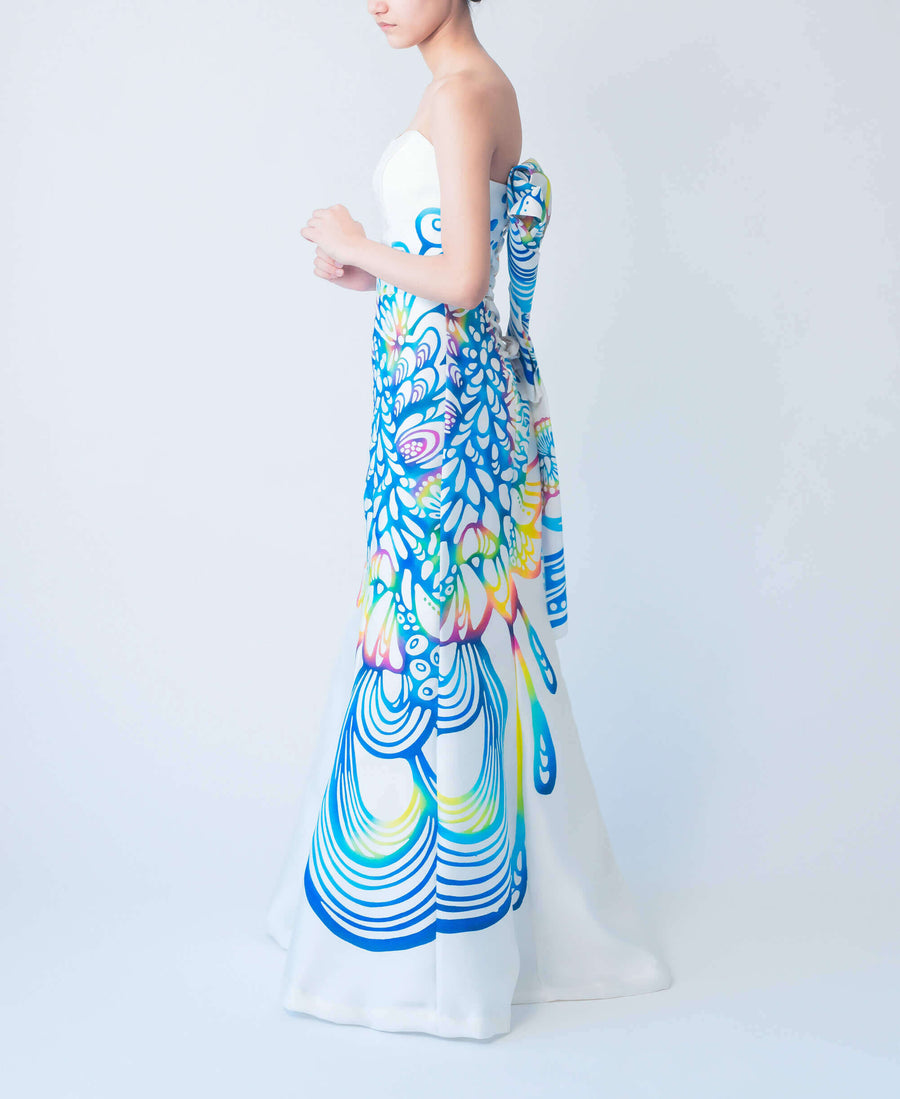 Mermaid Line フラダンスドレス 4, 6号 2枚セット Mermaid Line