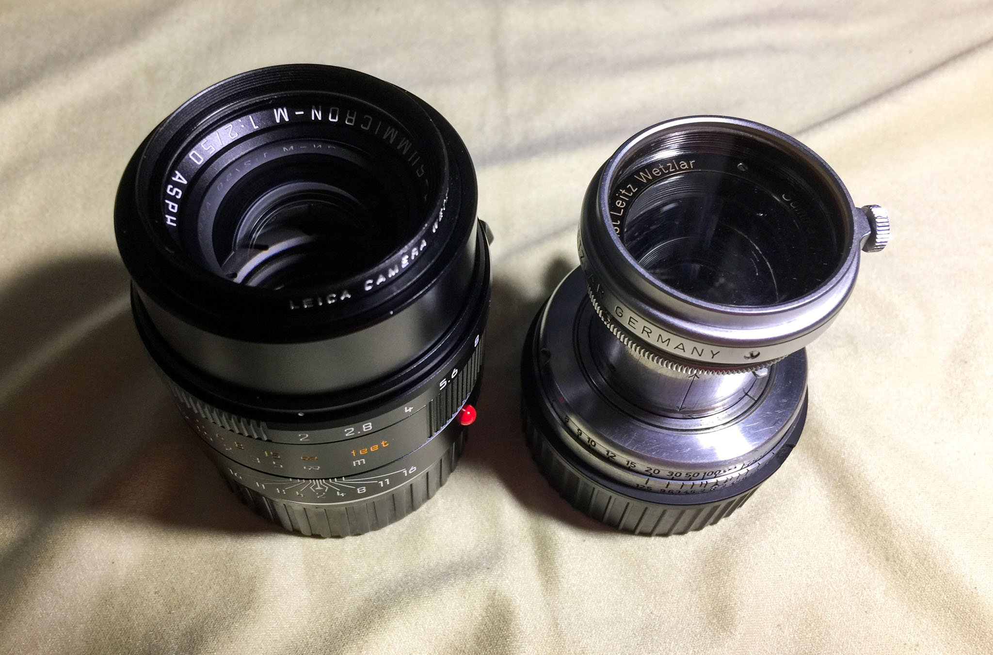 E.Leitz Summar 50mm F2.0 Lマウント - 晴れ時々ジャズ、雨のちカメラ