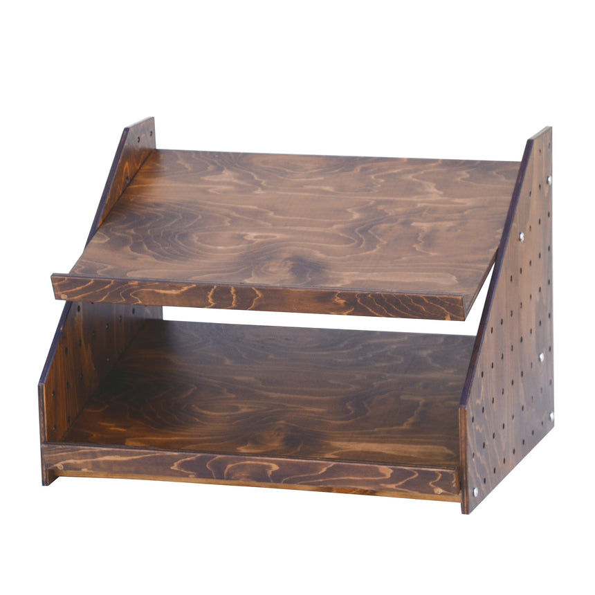 HP卓上ディスプレイ棚什器 (チーク仕上) – YOUBI.shop【用美公式