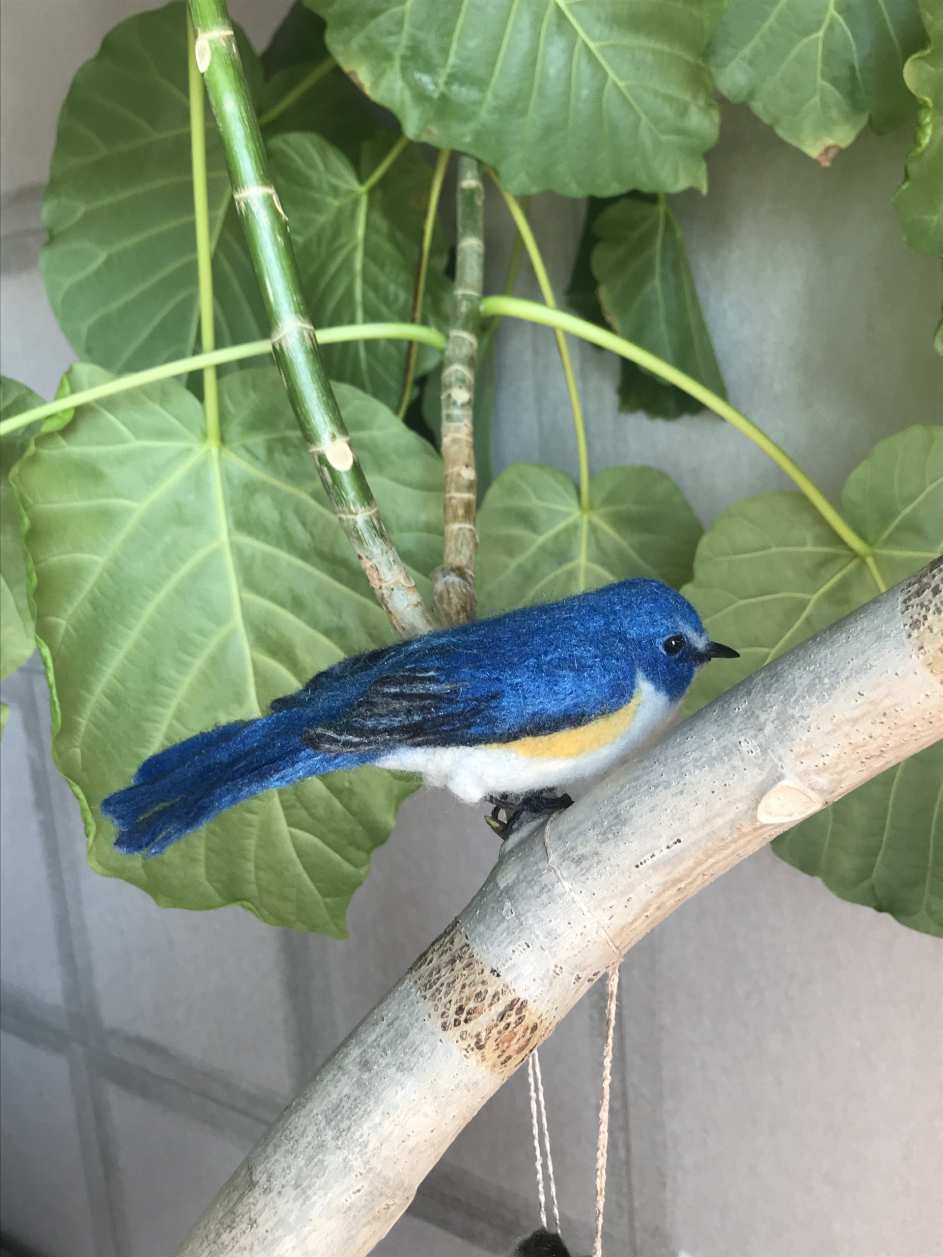 羊毛フェルト作家ribo様の幸せの青い鳥 羊毛フェルト作家ribo様の幸せ