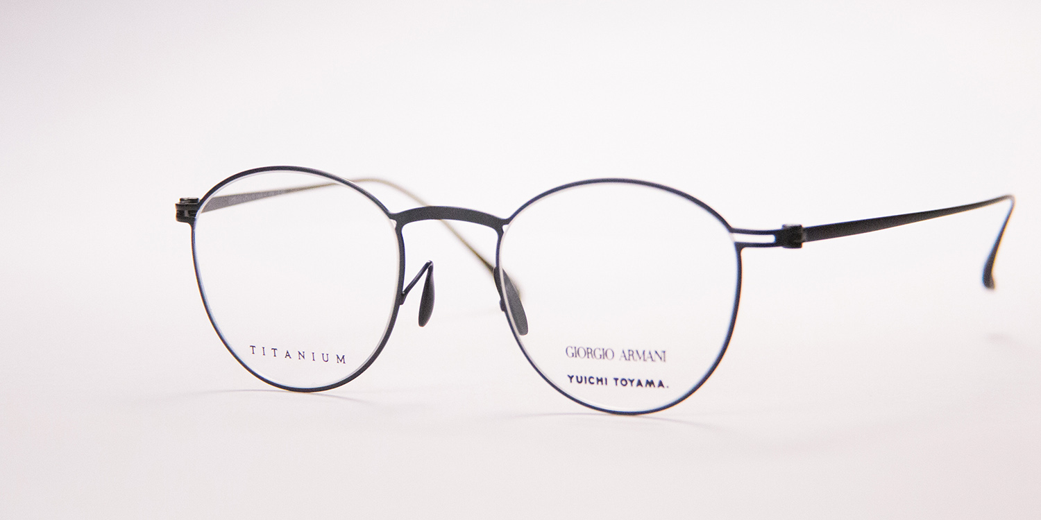 GIORGIO ARMANI x YUICHI TOYAMA. Eyewear collection