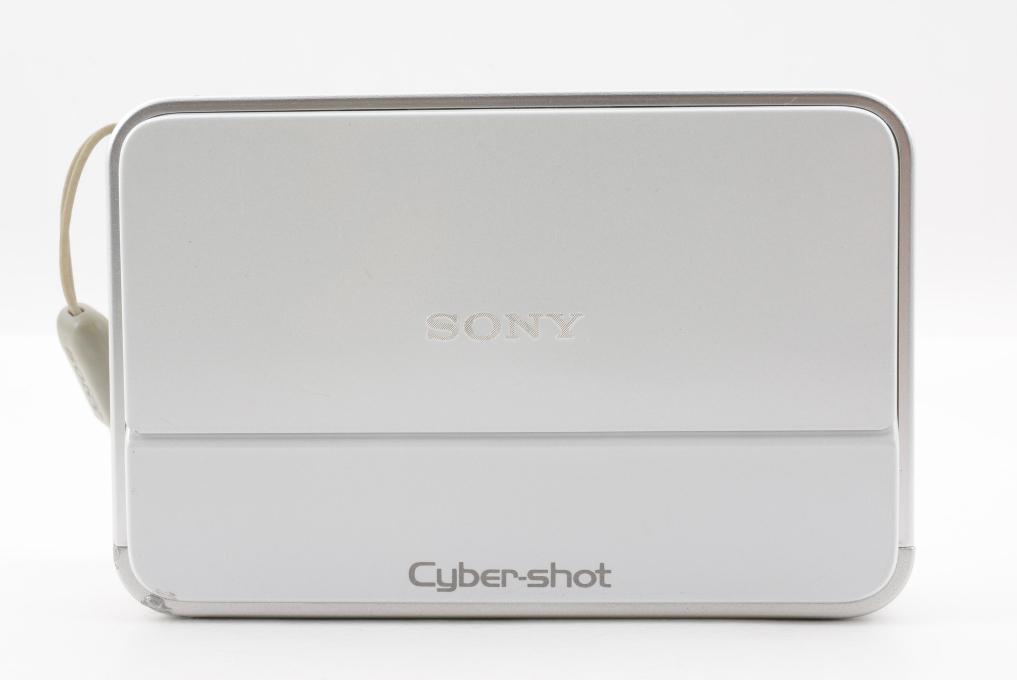 Exc] Sony Cyber-Shot DSC T2 White Compact Digital Camera +Charger