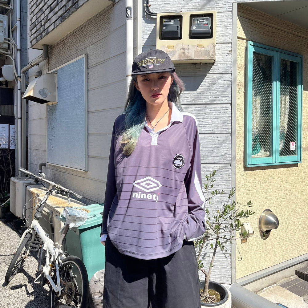 9090 × umbro Stripe L/S Game Shirt – YZ