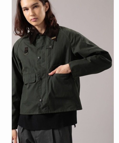 Barbour（バブアー） ブルゾン アウター (バブアー）SPEY WAXED COTTON