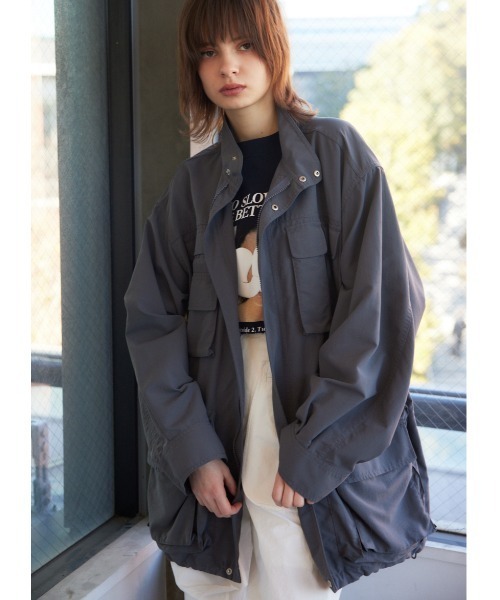 SLY（スライ） ミリタリージャケット モッズコート ASYMMETRY POCKET