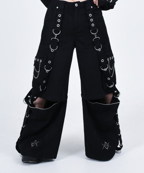 REFLEM（レフレム） パンツ 「REFLEM/レフレム」2WAYワイドボンテージ