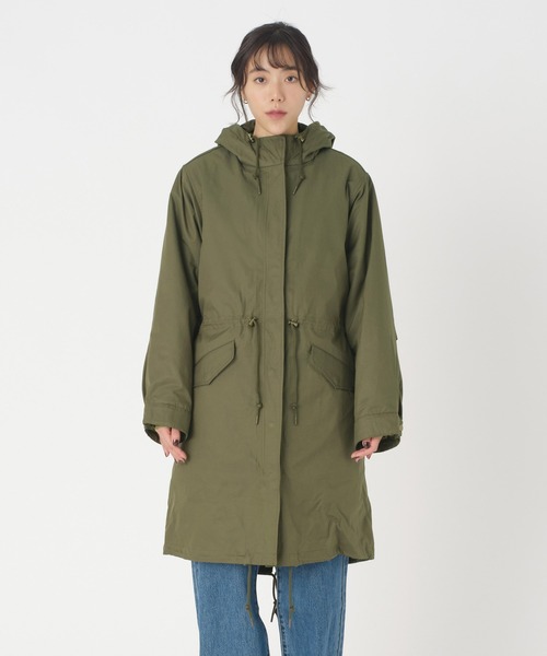 Levi's（リーバイス） モッズコート M グリーン レディース : ZOZOTOWN