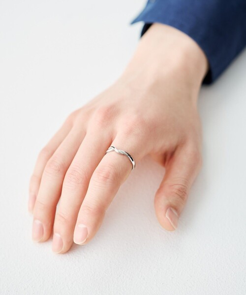 ete（エテ） 指輪 リング 「シェア」 リップル リング メンズ