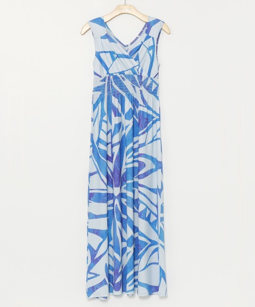 Maunaloa（マウナロア） ドレス 「Maunaloa」Ocean Blue Bird ティア