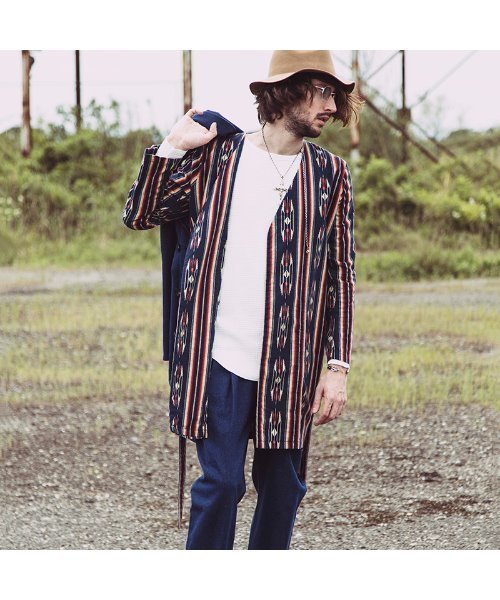 NO ID.（ノーアイディー） ジャケット ノーカラージャケット メンズ