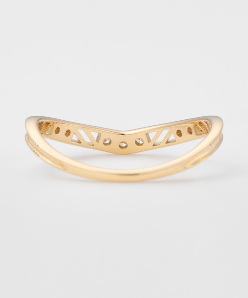 agete（アガット） 指輪 リング K10リング レディース : ZOZOTOWN